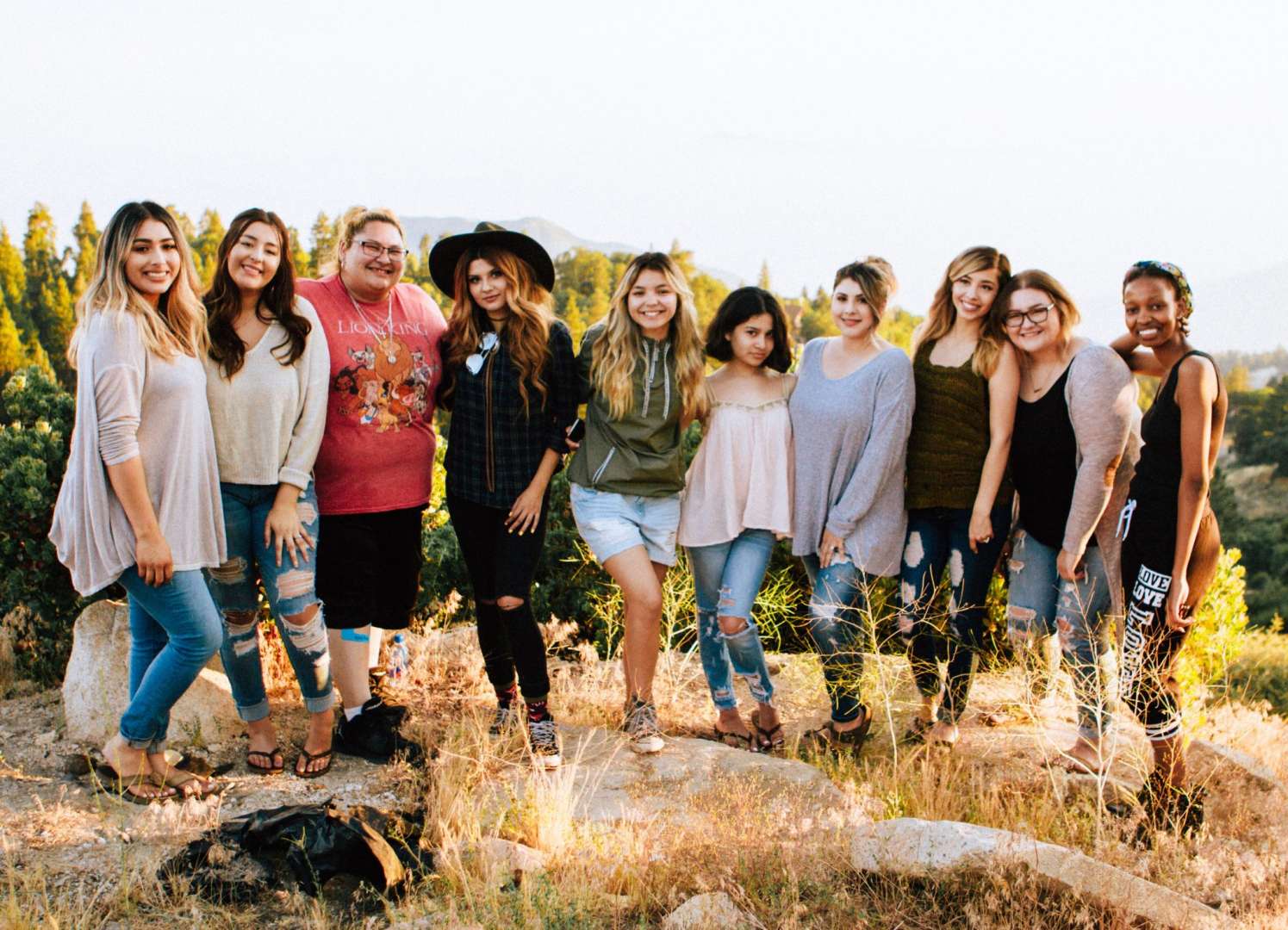 Group of Girls Posing For a Photo